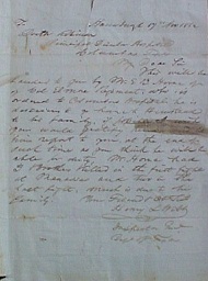 Dr. Robinson civil war letter, 1862