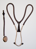 Klagges combination stethoscope, apart